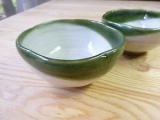 緑の丸小鉢